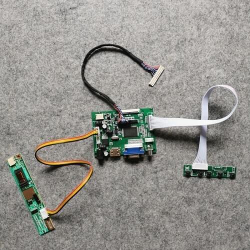 For LP150X08 (A2)/(A3)/(A5)/(TL)(A2)/(TL)(A6) DIY kit 30-Pin LVDS display controller board 1024*768 VGA+AV 1-CCFL LCD panel