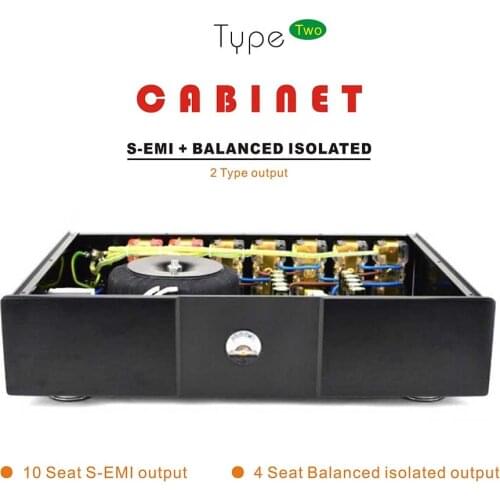 HIFI F30A CABINET Type two S-EMI+balanced isolated OUT power supply processor 14 seat