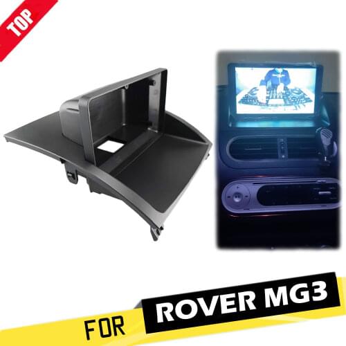 LONGSHI 9 Inch Car Audio Frame GPS Navigation Fascias Panel Car Dvd Plastic Frame Fascia Suitable for 2010-2016 ROVER MG3