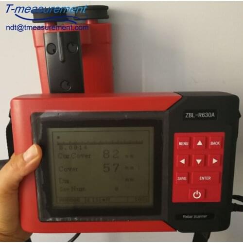 Taijia ZBL-R630A Concrete under ground rebar metal detector scanner edition concrete rebar scanner detector