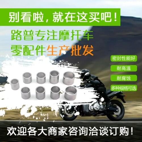 Motorcycle Exhaust Pipe Graphite Gasket for Loncin Voge Lx650 Cr9