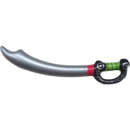 Inflated PVC Sword Fun Game Playing Birthday Party Favors Inflatable Pirate Toy Sword Stage Props Children Cosplay SN2202