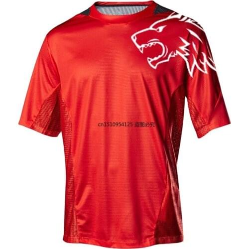 Wholesale Men High Quality Riding Cycling Jerseys MTB Bike Jersey Bicycle Maillot Roupa Downhill Jerssey Summer MTB Clothing