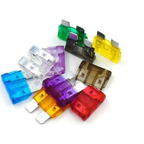 10PCS Medium Car Fuse 30A Truck Blade Fuse For Car Mid Automotive Fuses Auto 30A fuse Green Color