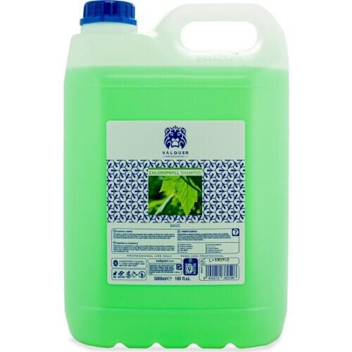 Valquer professional chlorophyll special shampoo for hairdressing. Shampoo for professional. Shampoo garrafa-5000ML