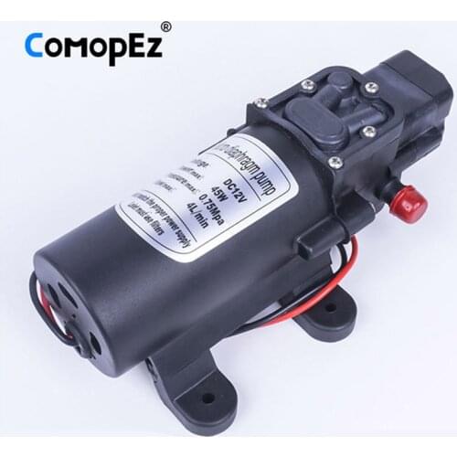 Professional water pump 12V 15W 30W 45W 80W 24V 30W 80W high pressure micro electric diaphragm pump self-priming