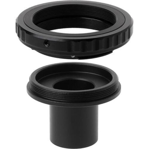 Standard Metal Bayonet Mount Lens Adapter 23.2MM for NIKON For Canon or Digital SLR DSLR Cameras to Microscope and Telescope