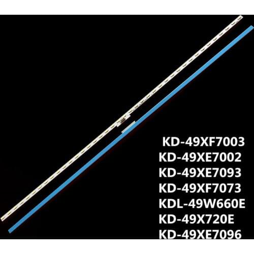 LED backlight stirp(2) for KD-49XF7003 KD-49XE7002 KD-49XE7093 KD-49XF7073 KDL-49W660E KD-49X720E KD-49XE7096 LB49013 LB49025 V3