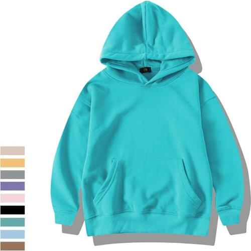 Childrens Clothing Autumn 2021 Boys Hoodie Terry Cotton Sweatshirt for Girls Casual Teens Kids Outwear 10 12 13 Years Sportwear