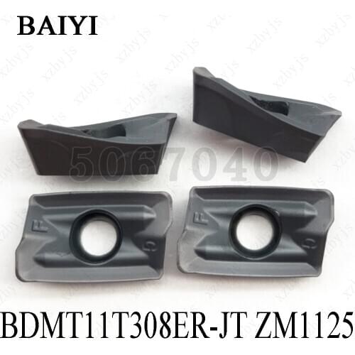 Carbide Milling insert BDMT11T308ER-JT ZM1125 CNC milling cutter blade CNC turning tool cutter lathe blade BDMT11T308ER-JT tools