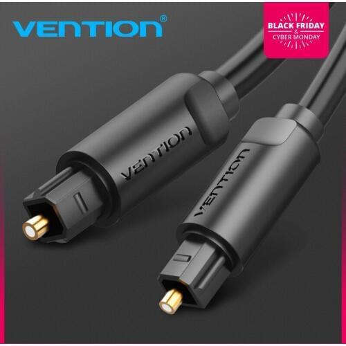 Vention Digital Optical Audio Cable Toslink 1m 3m SPDIF Coaxial Cable for Amplifier Blu-ray Player Xbox 360 Soundbar Fiber Cable