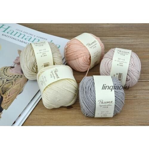 High-end knitted cotton thread imported from Japan