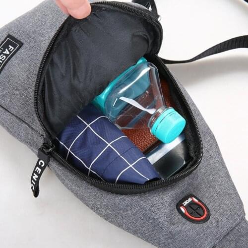 Women Shoulder Bags Nylon Waist Packs Sling Bag Crossbody Outdoor Sport Shoulder Chest Daily Picnic Canvas Messenger Bag Bolsa