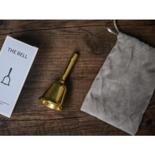 Golden Phantom Bell Chop Bell Magic Tricks Magician Accessories Close Up Stage Magic Illusion Gimmick Prop Mentalism Funny Toys