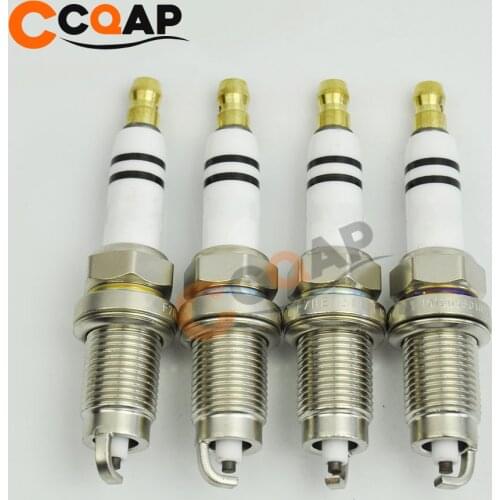 4-6Pcs 101905601B 0241235674 Normal Spark Plug For Skoda Seat Polo Golf Canddy Fabia Ibiza 101 905 601B F7HER2