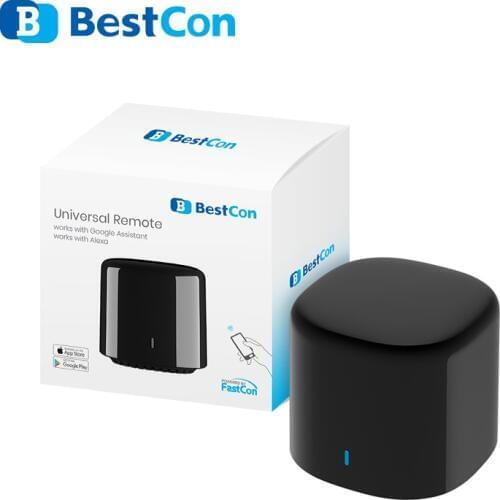 Broadlink Bestcon RM4C mini Smart Home Hub Transmitter Universal 4G Wifi IR Remote Control Homekit Works With Alexa Google Home