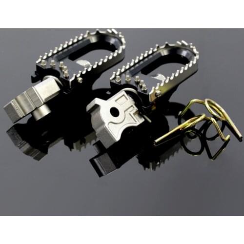 For BMW R1200GS 2014-2018 Motorcycle Wide Enduro Foot Pegs Rests Tilt Angle Adjustable Footpegs