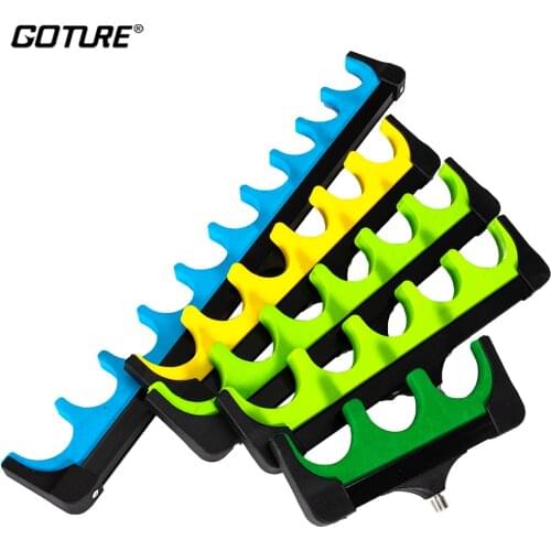 Goture Multi Sizes Carp Fishing Rod Holder Soft EVA Material Feeder Rod Stand Lake Fishing Accessories Tool