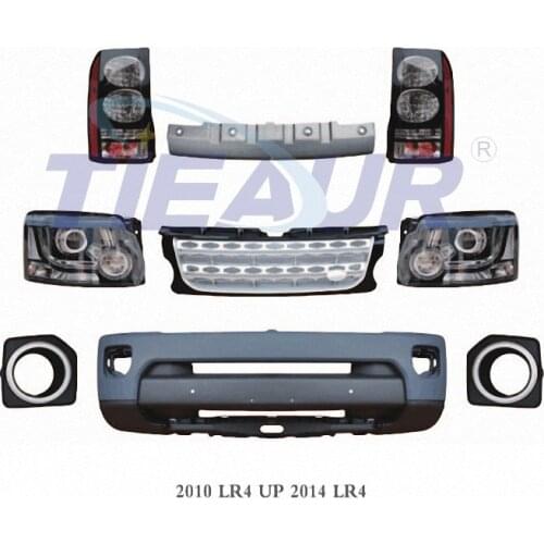 Suit For Big Encircle Land Rover 10-year 4-year Discovery 4-kit Front Bar Headlight Taillight China
