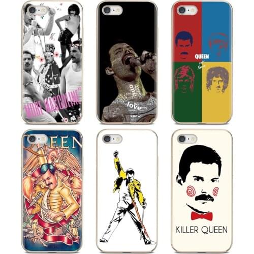 Soft Skin Cover Music Freddie Mercury queen band For Samsung Galaxy A10 A40 A50 A70 A3 A5 A7 A9 A8 A6 Plus 2018 2015 2016 2017