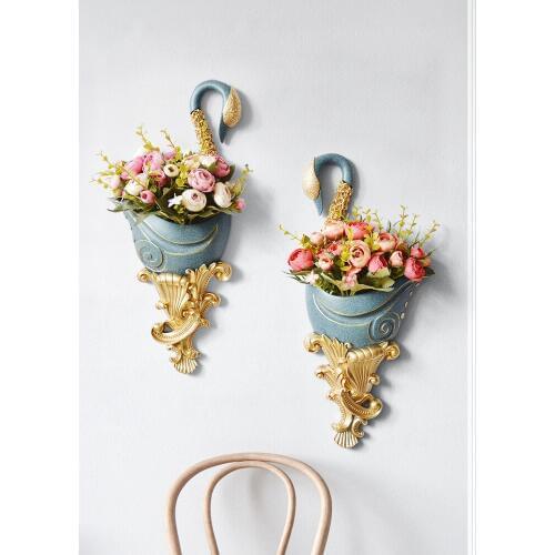 Swan Wall Hanging Vase Background Wall Decoration Pendant Wall Hanging Vase