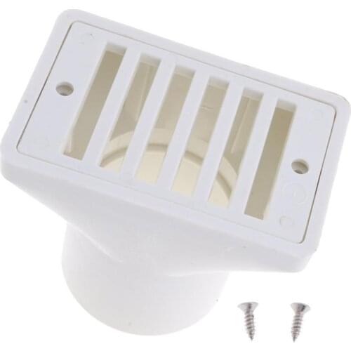 Easy Clean Floor Drain Square Anti-blocking Replacement Swimming Pool Water Pipe Accessories ABS Main Drainage Anti-Corrosion