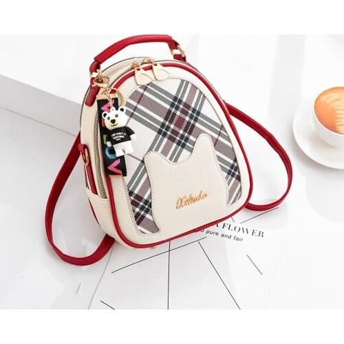 Backpack Women 2021 New Korean Version of The Trendy Ins Small Backpack Fashion Messenger Single Shoulder Handbag Women