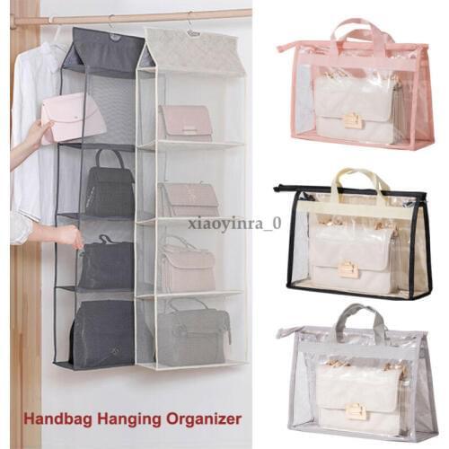 Mesh Over Door Storage Organizer Hanging Closet Shelf Bag Shelves Toys Children