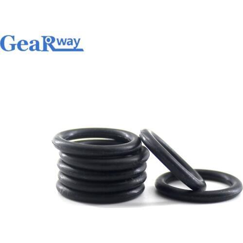 Gearway 3.1mm CS O Ring Seal Gasket Black NBR O Ring Sealing 10/11/12/13/14/15/16/17/18/19/20/21/22/23/24/25/26/27/28/29/30mm