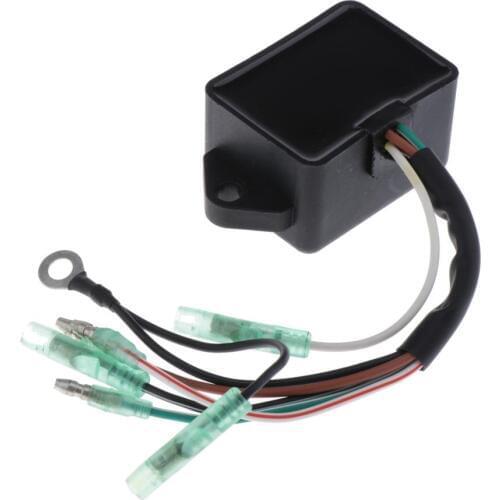 High Performance CDI Box Ignition Coil Spark Plug Wire for Yamaha 4-5HP Outboard Engine 6E0-85540-71