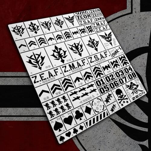 1/100 1/144 Gundam Military Models Zeon Zaku Dom Leakage Spray Board Tools Hobby Accessory