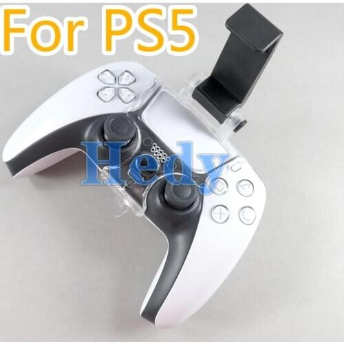 10pcs For PS5 Controller Accessories Mobile Phone Clamp Clip Holder Smart Phone Grip Mount Stand Bracket Angle Adjustment