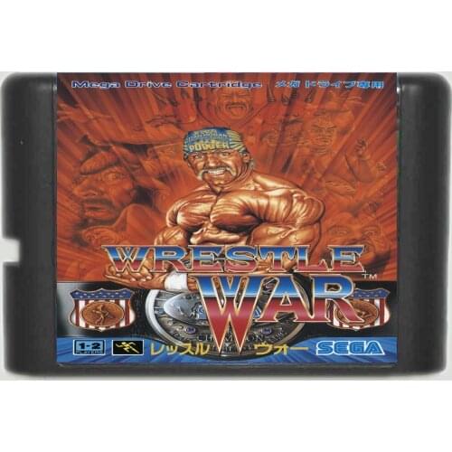 Wrestle War 16 bit MD Game Card For Sega Mega Drive For Genesis