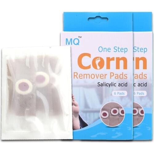 6 pcs/box Foot Corn Removal Plaster Warts Thorn Patch Feet Callus Remove Soften Skin Cutin Pain Relief Stickers