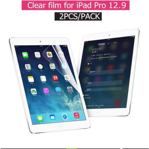 2PCS/PACK SUREHIN glossy HD screen protector for apple ipad pro 12.9 protective film clear screen protector 2015 2017