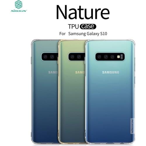 For Samsung Galaxy S10 Case Cover NILLKIN Ultra Thin Slim TPU Case For Samsung Galaxy S10 Fitted Cases TPU Cover For Samsung S10