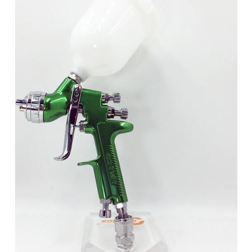 HVLP Spray Paint Gun Airbrush Gravity Feed Type Car Face Paint Gun Nozzle 1.3