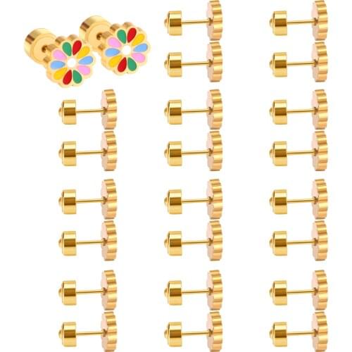 LUXUKISSKIDS Stud Earrings