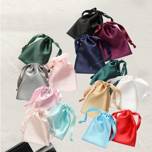 1 Set Imitated Silk Sleeping Eye Masks Shading Patch Cover Adjustable Blindfold Travel Relax Eye Care Tool With Bag And Headband