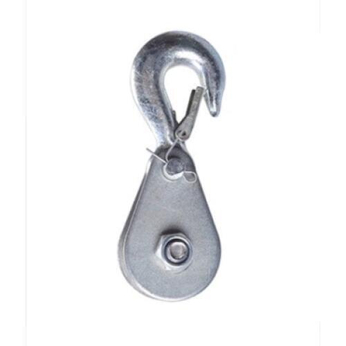 Mini electric hoist hook 0.5T/1T electric hoist hook hoist block hook small crane pulley