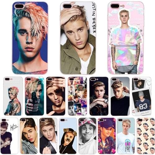 HOUSTMUST Singer Justin Bieber soft silicone phone case for iphone X xr xs max 7 6 6s 8 plus 5 5s se cover Fashion shell Coque