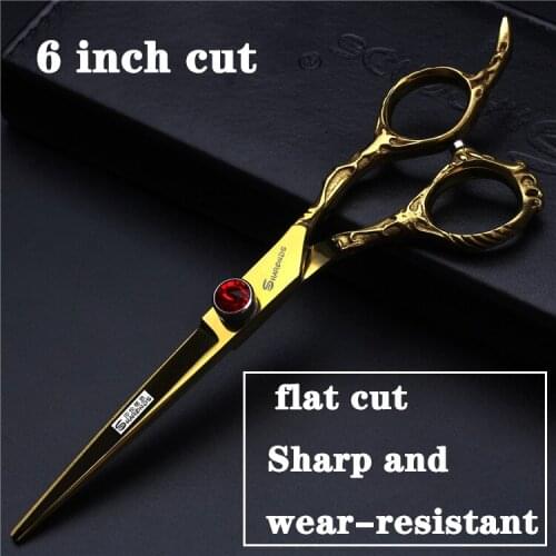 New 6 inch precision hairdressing scissors barber hairdressing scissors set haircuts Barber Shop hair scissors set hair scissors