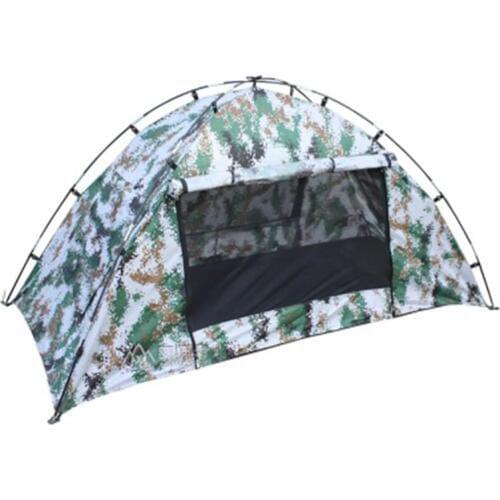 Single camouflage tent tourism mountaineering special outdoor beach ultra light tent light waterproof tent