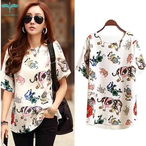 OUMOWEI Women's Tops & T-Shirts
