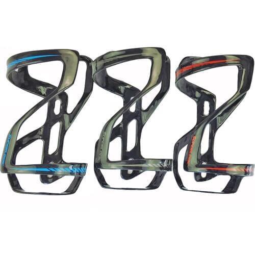 2pcs/lot new full carbon bottle cages bike holder bicycle parts road bikes mountain bottle cage strengthen style