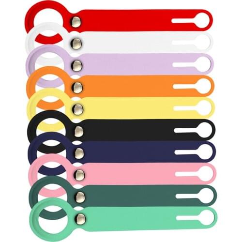 Portable Tracker Silicone Protective Case Shell For Airtags Accessory