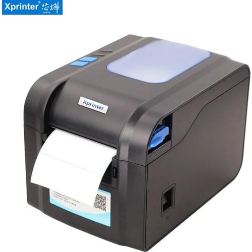 Xprinter 370B high speed 152mm/s two-in-one receipt sticker barcode label printer thermal printers with automatic stripping
