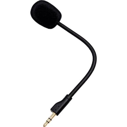 Ruitroliker Replacement Game Mic Boom 3.5mm Microphone Headphones Mic for Logitech G Pro X Gaming Headsets
