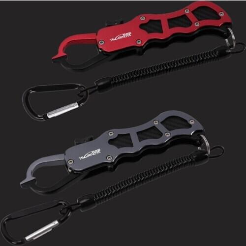 TSURINOYA Fishing Gripper Ultralight Aluminum Fish Lip Grip 117g 165mm Non-slip Fish Controller Fishing Tackle Tools