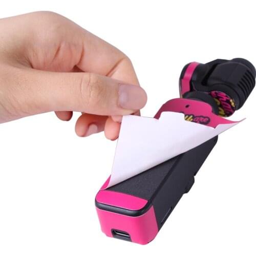 Scratch-proof Pocket 2 PVC Stickers Gimbal Protective Skin Decals for DJI OSMO Pocket 2 Accessories